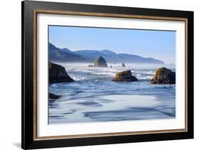 Cannon Beach-Michael Broom-Framed Art Print