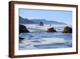 Cannon Beach-Michael Broom-Framed Art Print