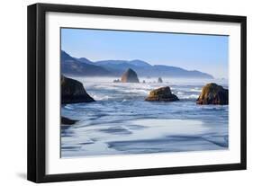 Cannon Beach-Michael Broom-Framed Art Print