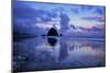 Cannon Cloudscape, Surreal Cannon Beach, Oregon Coast-Vincent James-Mounted Photographic Print