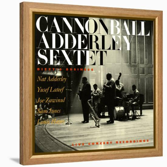 Cannonball Adderley - Dizzy's Business-null-Framed Stretched Canvas