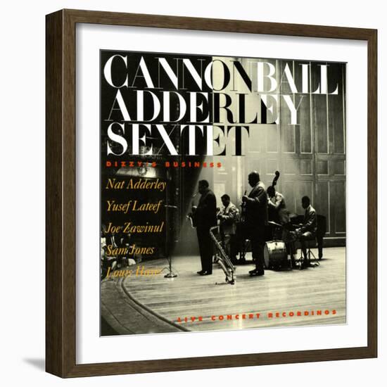 Cannonball Adderley - Dizzy's Business--Framed Art Print