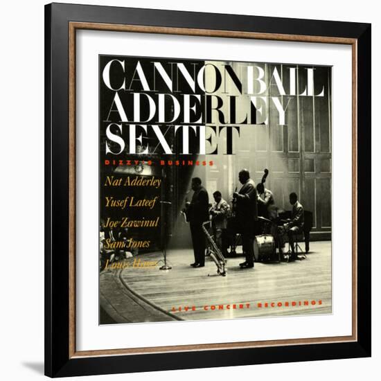 Cannonball Adderley - Dizzy's Business-null-Framed Art Print