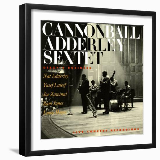 Cannonball Adderley - Dizzy's Business-null-Framed Art Print