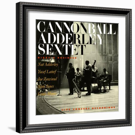 Cannonball Adderley - Dizzy's Business--Framed Art Print