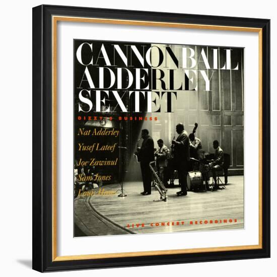 Cannonball Adderley - Dizzy's Business-null-Framed Art Print