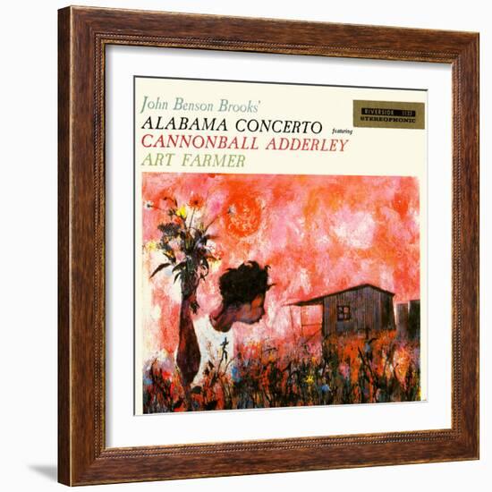 Cannonball Adderley - John Benson Brooks Alabama Concerto-null-Framed Art Print