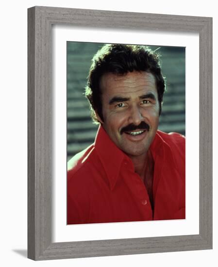 Cannonball Run, Burt Reynolds, 1981-null-Framed Photo