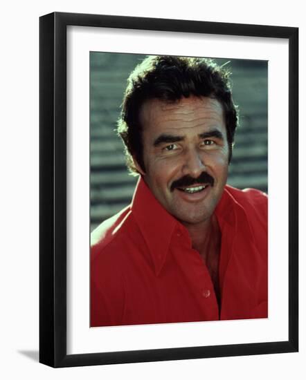 Cannonball Run, Burt Reynolds, 1981-null-Framed Photo