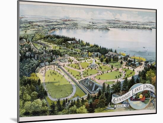 Canobie Lake Park Poster-null-Mounted Giclee Print