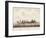 Canoe at Island of Sakhalin, Engraving Based on Drawing by Francois-Michel Blondela-null-Framed Giclee Print
