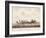 Canoe at Island of Sakhalin, Engraving Based on Drawing by Francois-Michel Blondela-null-Framed Giclee Print