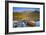 Canoe at Pyramid Lake with Pyramid Mountain in the Background-Miles Ertman-Framed Photographic Print