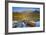 Canoe at Pyramid Lake with Pyramid Mountain in the Background-Miles Ertman-Framed Photographic Print