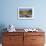 Canoe at Pyramid Lake with Pyramid Mountain in the Background-Miles Ertman-Framed Photographic Print displayed on a wall