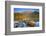 Canoe at Pyramid Lake with Pyramid Mountain in the Background-Miles Ertman-Framed Photographic Print