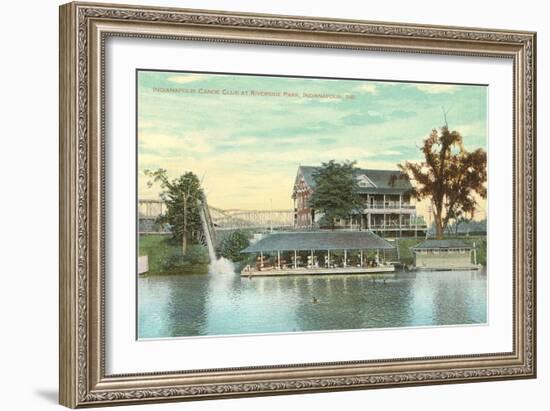 Canoe Club, Indianapolis, Indiana-null-Framed Premium Giclee Print