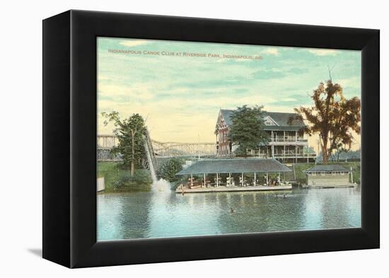 Canoe Club, Indianapolis, Indiana-null-Framed Stretched Canvas