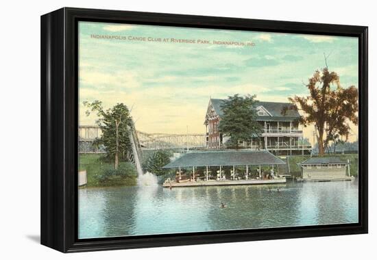 Canoe Club, Indianapolis, Indiana-null-Framed Stretched Canvas