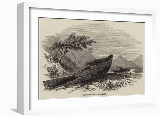 Canoe Found on the Clyde-null-Framed Giclee Print