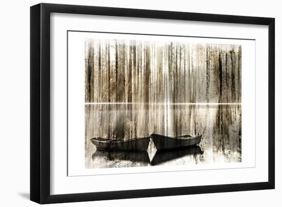 Canoe Morning-Kimberly Allen-Framed Art Print