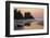 Canoe on a Beach at Sunset, Washington, USA-Gary Luhm-Framed Photographic Print
