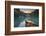 Canoe on Lake Louise at Sunrise-Miles Ertman-Framed Photographic Print