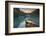 Canoe on Lake Louise at Sunrise-Miles Ertman-Framed Photographic Print