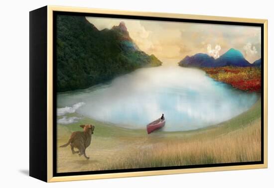 Canoe To Heaven-Nancy Tillman-Framed Stretched Canvas