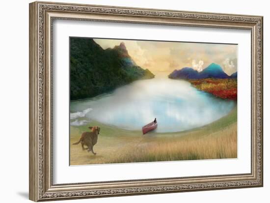 Canoe To Heaven-Nancy Tillman-Framed Art Print