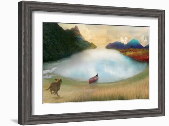 Canoe To Heaven-Nancy Tillman-Framed Art Print