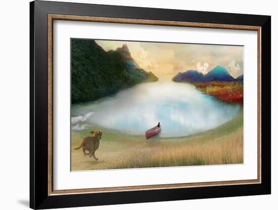 Canoe To Heaven-Nancy Tillman-Framed Art Print