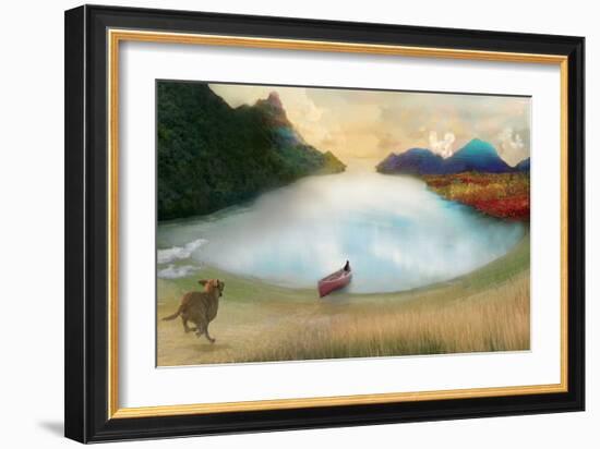 Canoe To Heaven-Nancy Tillman-Framed Art Print