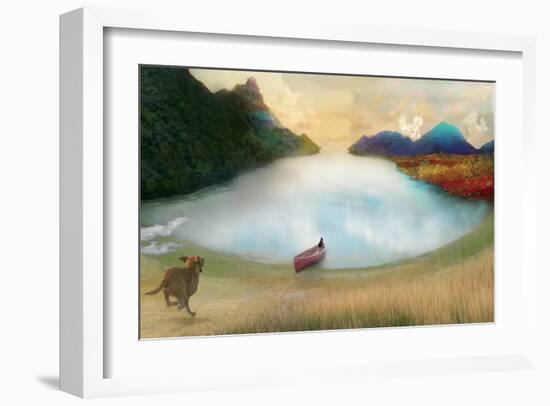 Canoe To Heaven-Nancy Tillman-Framed Art Print