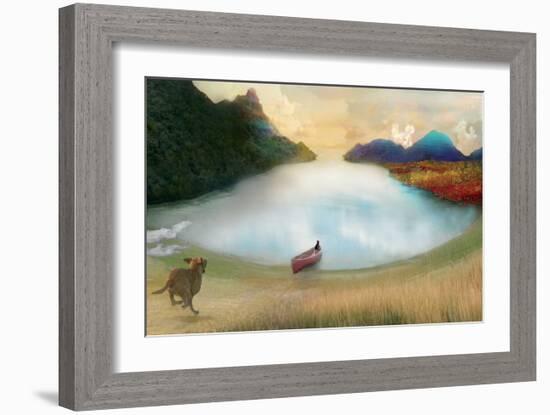 Canoe To Heaven-Nancy Tillman-Framed Premium Giclee Print