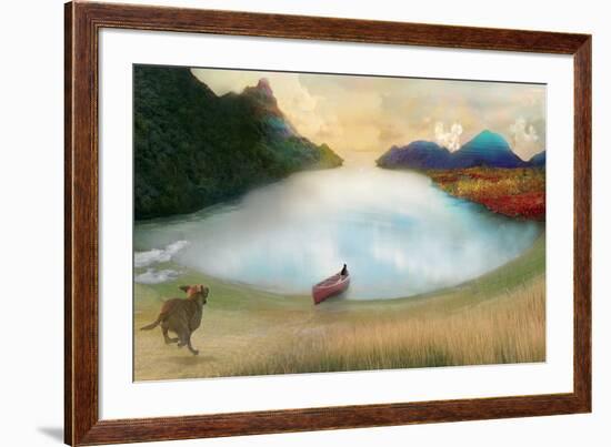 Canoe To Heaven-Nancy Tillman-Framed Art Print