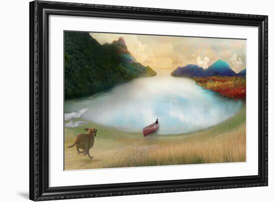 Canoe To Heaven-Nancy Tillman-Framed Art Print