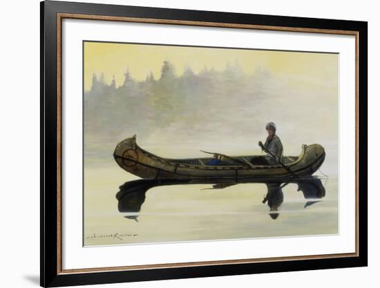 Canoe-Nicholas Coleman-Framed Premium Giclee Print