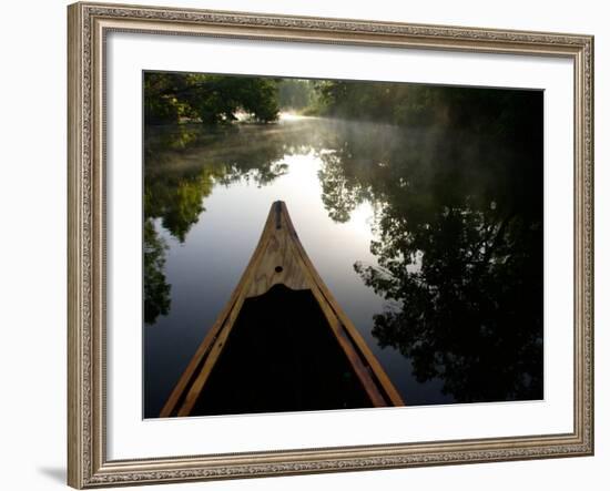 Canoeing Alexander Springs Creek, Ocala National Forest, Florida-Maresa Pryor-Framed Photographic Print