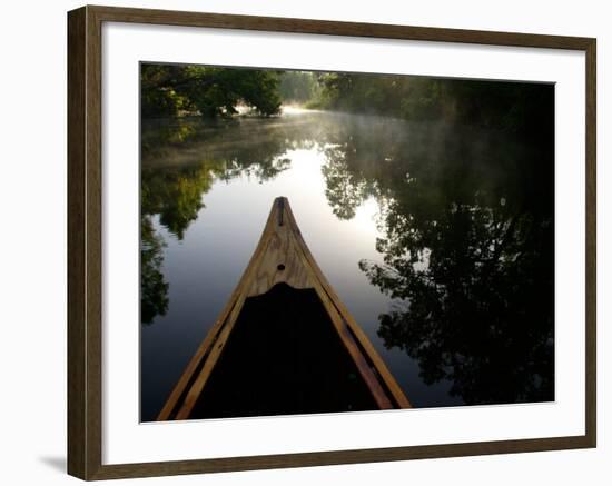 Canoeing Alexander Springs Creek, Ocala National Forest, Florida-Maresa Pryor-Framed Photographic Print