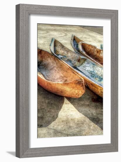 Canoes III-Celebrate Life Gallery-Framed Art Print