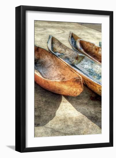 Canoes III-Celebrate Life Gallery-Framed Art Print