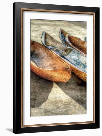 Canoes III-Celebrate Life Gallery-Framed Art Print