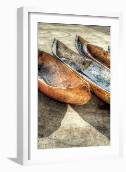 Canoes III-Celebrate Life Gallery-Framed Art Print
