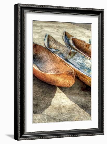 Canoes III-Celebrate Life Gallery-Framed Art Print