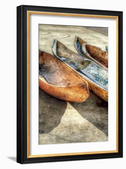 Canoes III-Celebrate Life Gallery-Framed Art Print