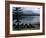 Canoes Turned Bottom Side Up on Shore of Unidentified Lake in Maine-Dmitri Kessel-Framed Photographic Print