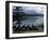 Canoes Turned Bottom Side Up on Shore of Unidentified Lake in Maine-Dmitri Kessel-Framed Photographic Print