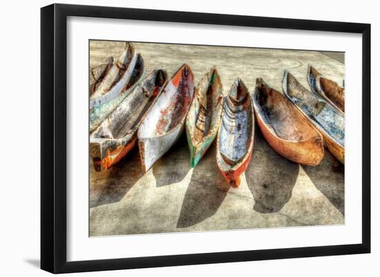 Canoes-Celebrate Life Gallery-Framed Giclee Print