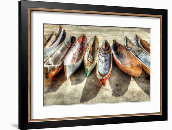 Canoes-Celebrate Life Gallery-Framed Giclee Print